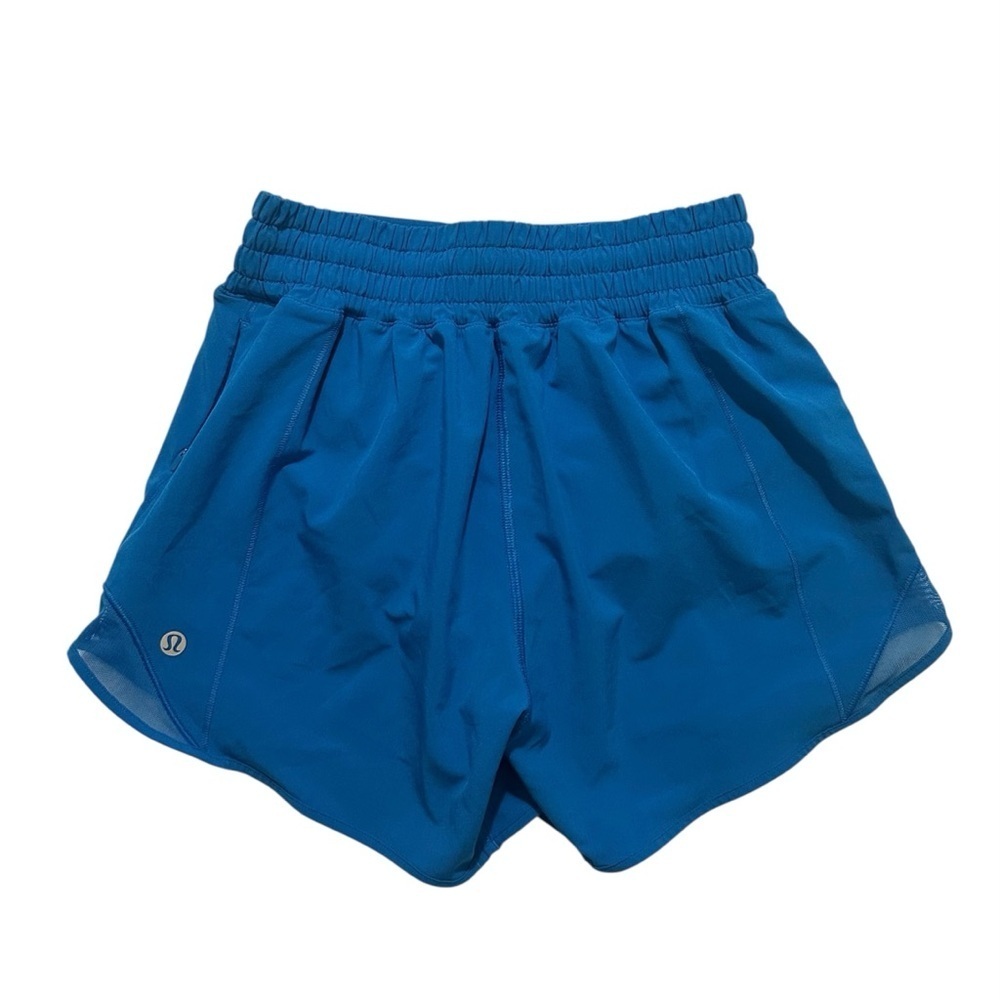 Lululemon Hotty Hot High-Rise Lined Short 4" - Poolside SZ 2